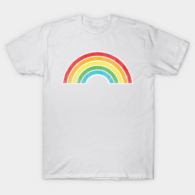 Vintage Rainbow T-Shirt by noranovak